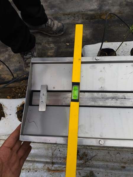 Mise à niveau dans la largeur du plateau